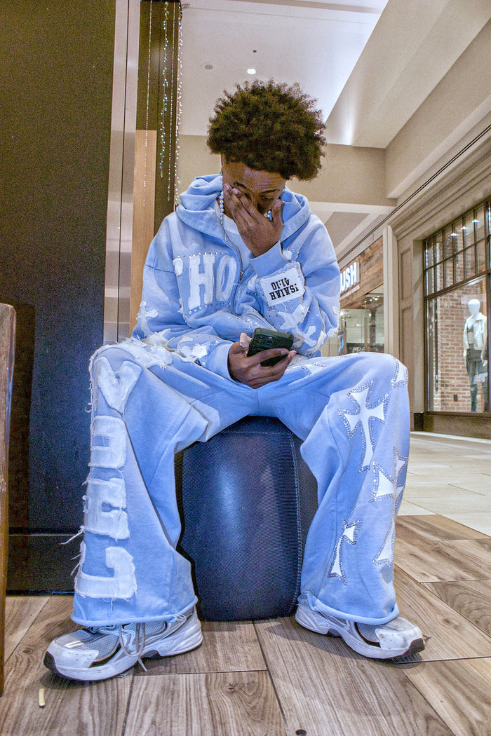 "BABY BLUE" CHOŹEN FULL SET