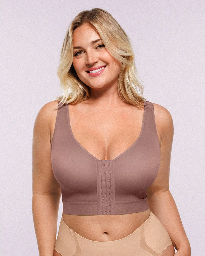 Wide Strap / Mauve Brown / S