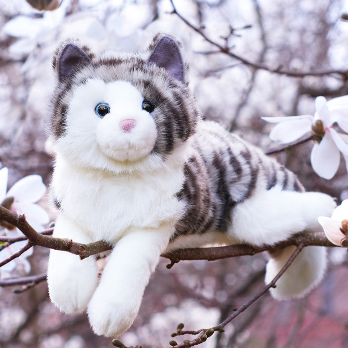 Douglas Cuddle Toys - Smokey Gray Cat Plush Stuffed Plushie 283