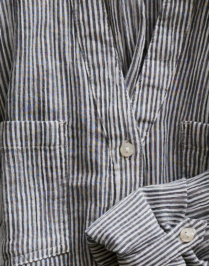 Dylan Gauze Tunic: Navy Newport - FINAL SALE