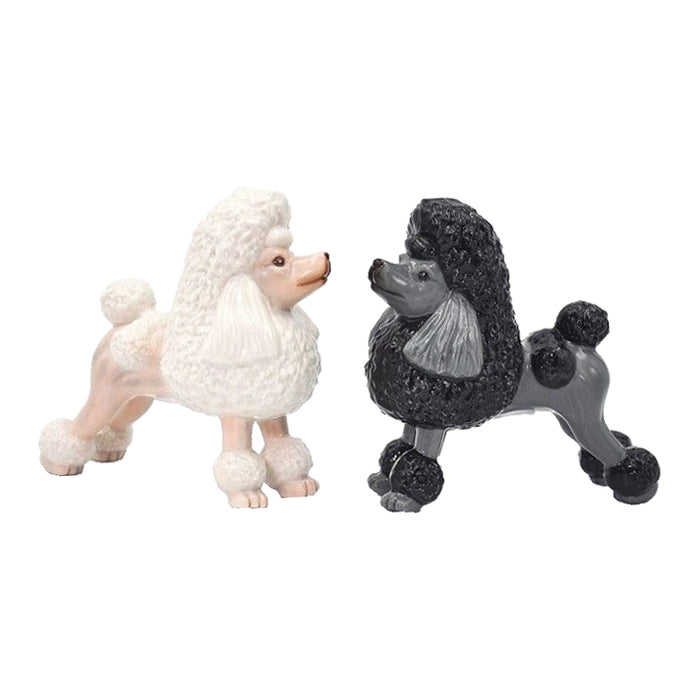 Fine Porcelain Tableware - Poodle Dog Salt & Pepper Shakers 20773