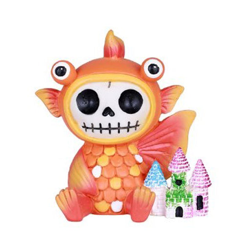 Furrybones - Demekin Gold Fish Sand Castle Figurine 13451