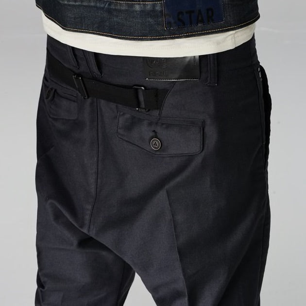 G-STAR Correct Belt Mazarine Blue Trousers Pants