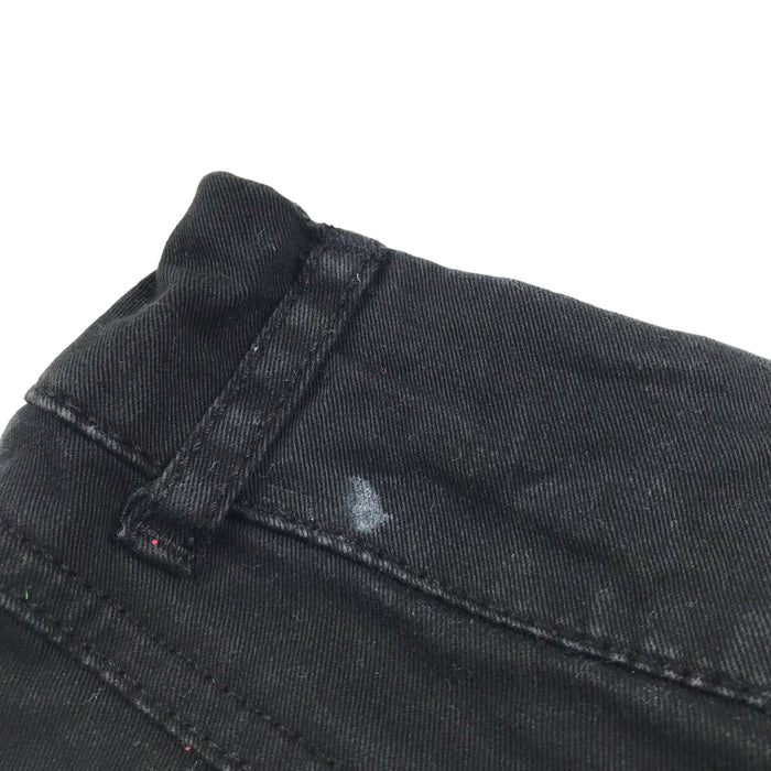 George 6-7 years black denim style trousers