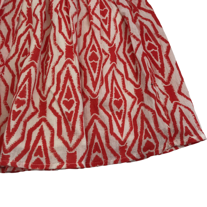 George 8-9 years red and white skirt
