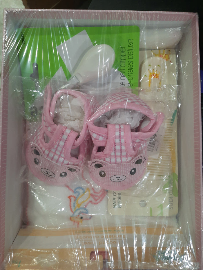 Gift Boxes with Baby adorable items as a token of love