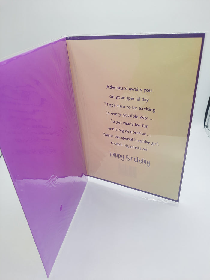 Greeting card For Happy Birthday to a Daughter