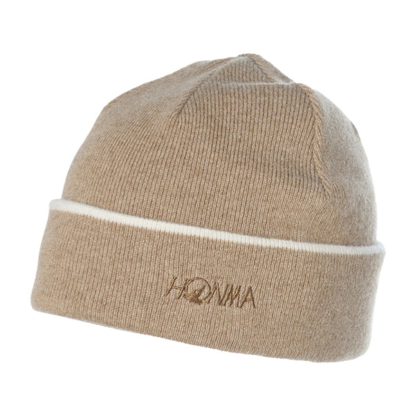 HONMA Men's Beanie - Beige