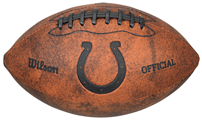 Indianapolis Colts 9" Throwback Football Vintage logo
