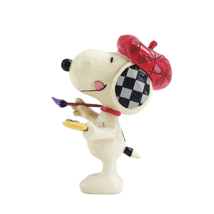 Jim Shore x Peanuts - Artist Dog Snoopy Figurine 6011956