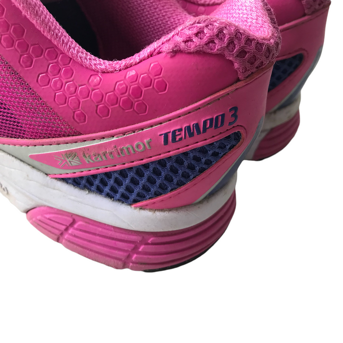Karrimor size UK 6.5 Tempo pink purple running trainers