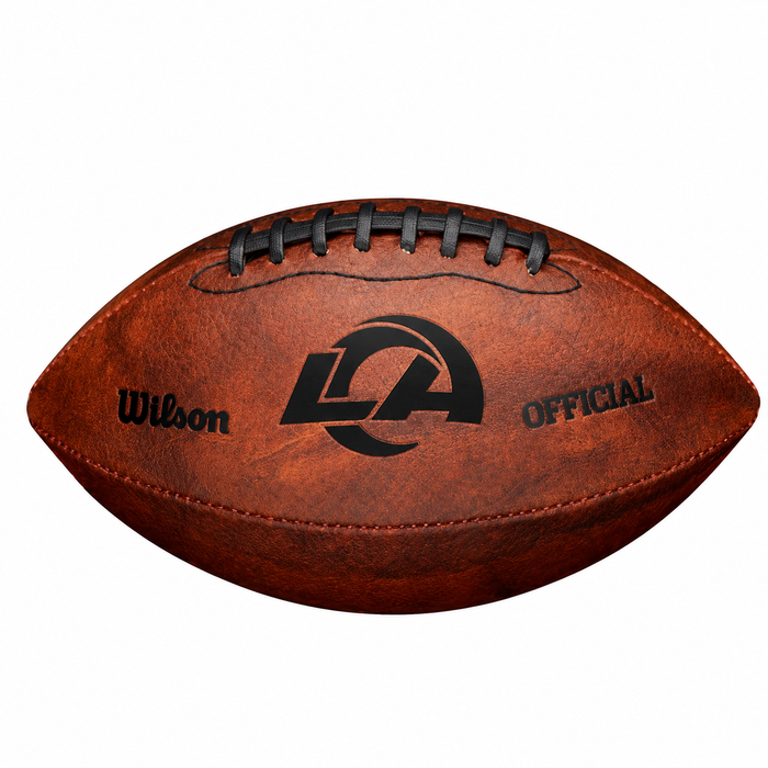 Los Angeles Rams 9" Throwback Football Vintage logo