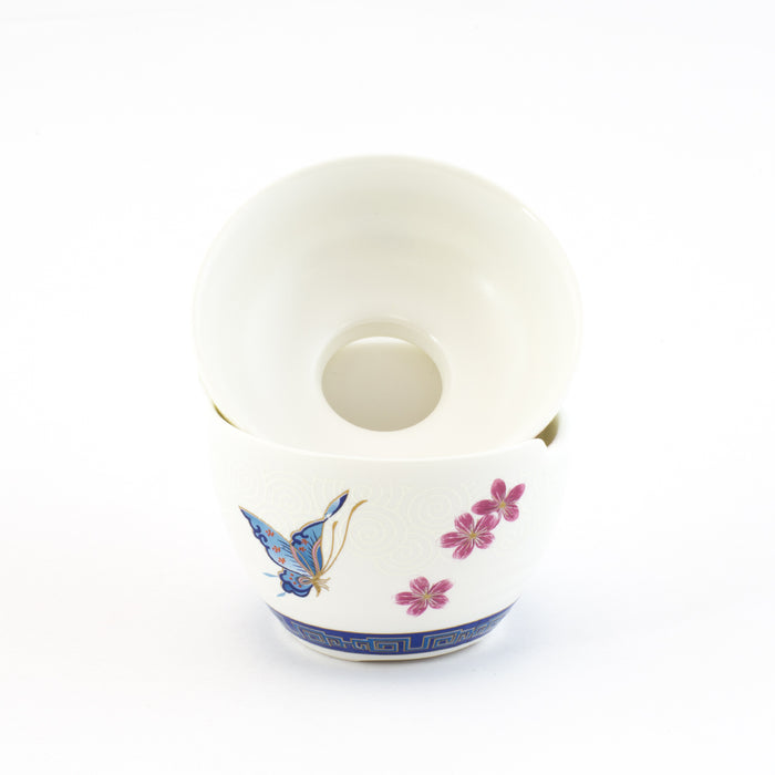 Love of Butterfly Porcelain Tea Filter