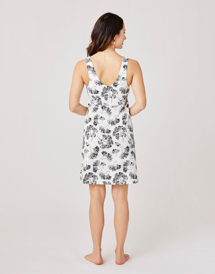 Lyla Dress: Cloud Ginkgo - FINAL SALE