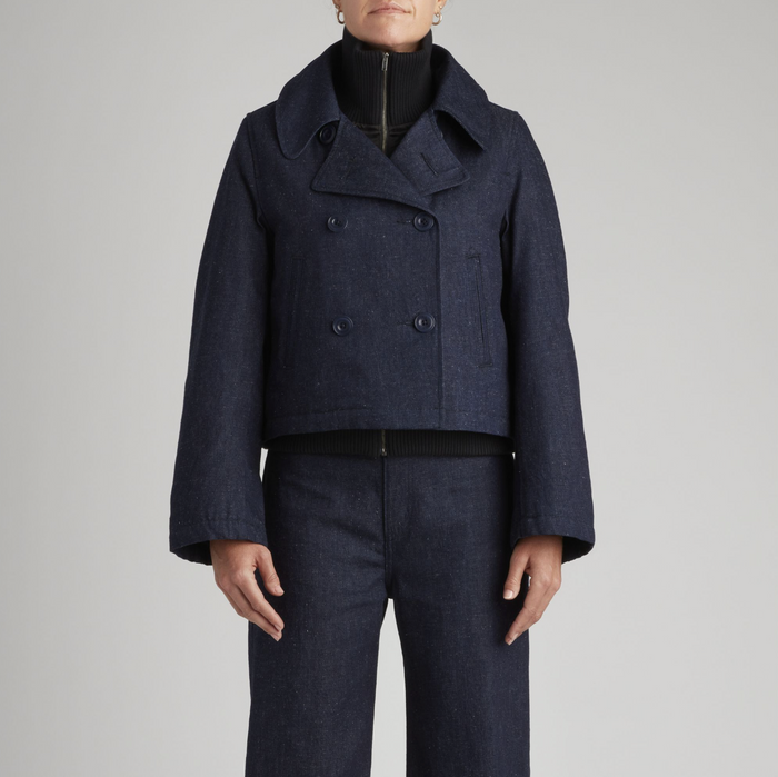 Mariner Peacoat - Nep Rinse Moj