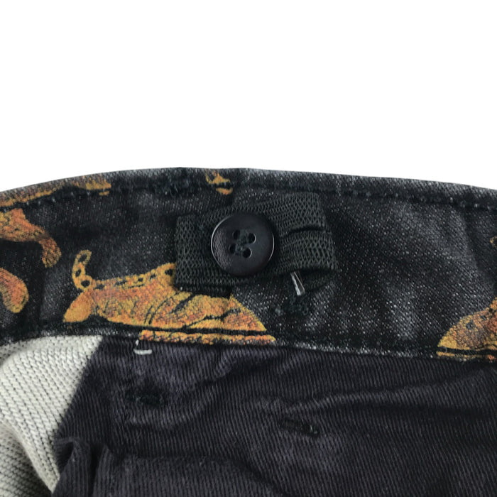 Milk Copenhagen 7-8 years grey with tiger print shorts
