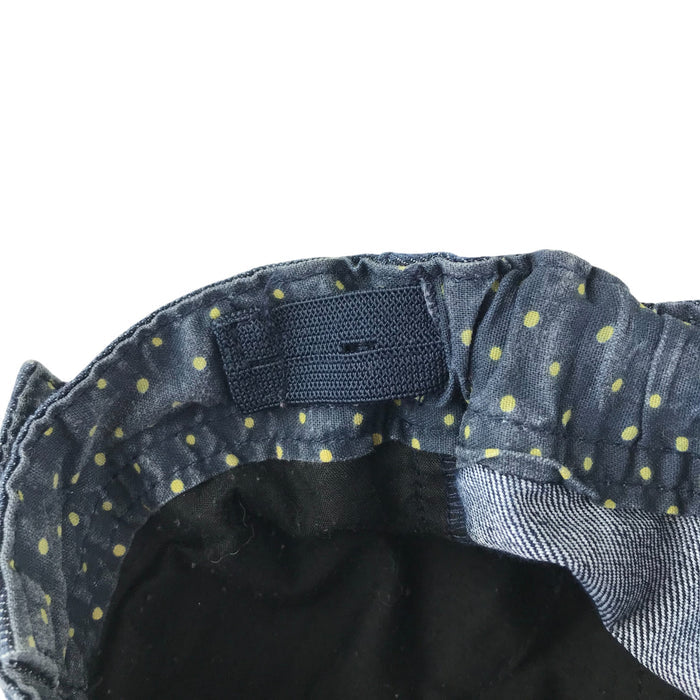 Next 4-5 years blue denim adjustable waist shorts