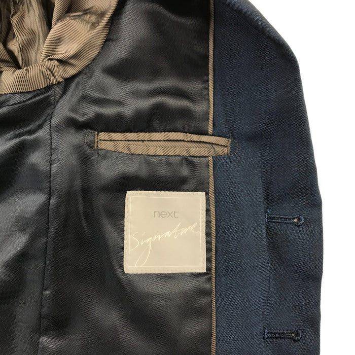 Next 7-8 years navy blue formal wool-blend jacket