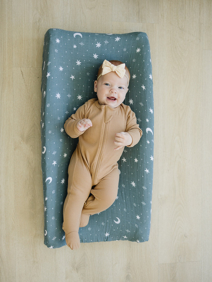 Night Sky Changing Pad Cover
