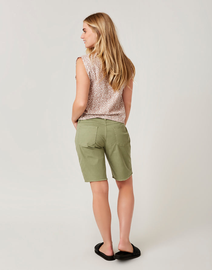 Oahu 10" Twill Short: Olive - FINAL SALE