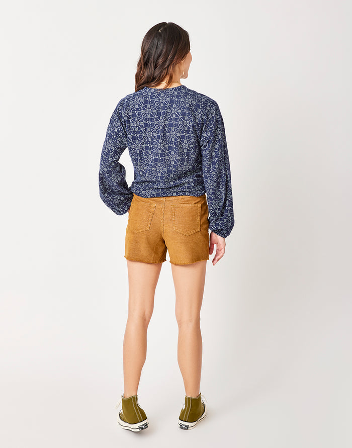 Oahu Hi Rise 4" Short: Cocoa - FINAL SALE