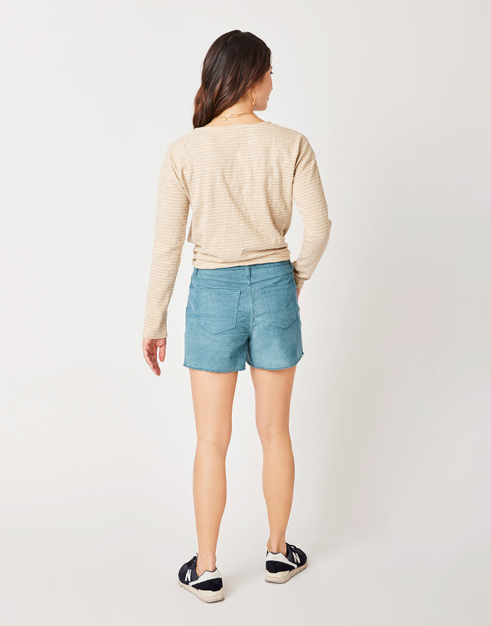 Oahu Hi Rise 4" Short: Hydro - - FINAL SALE