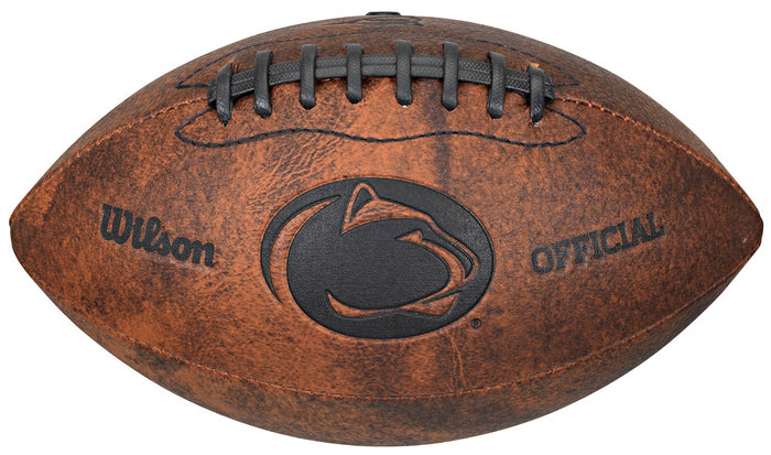Penn State 9" Throwback Football Vintage logo