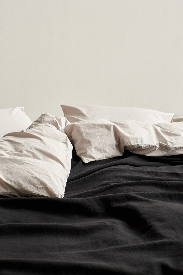 Percale Pillowcase Soft Grey