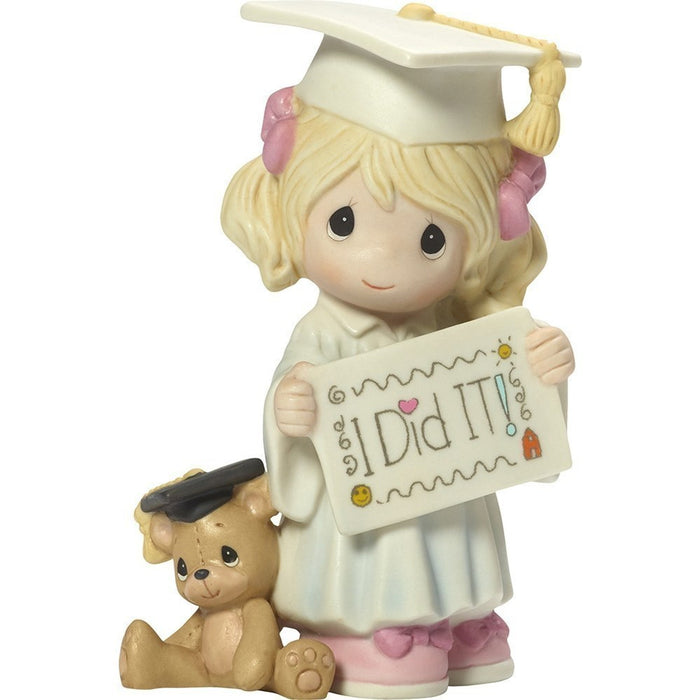 Precious Moments - I Did It! Graduation Porcelain Figurine 173014