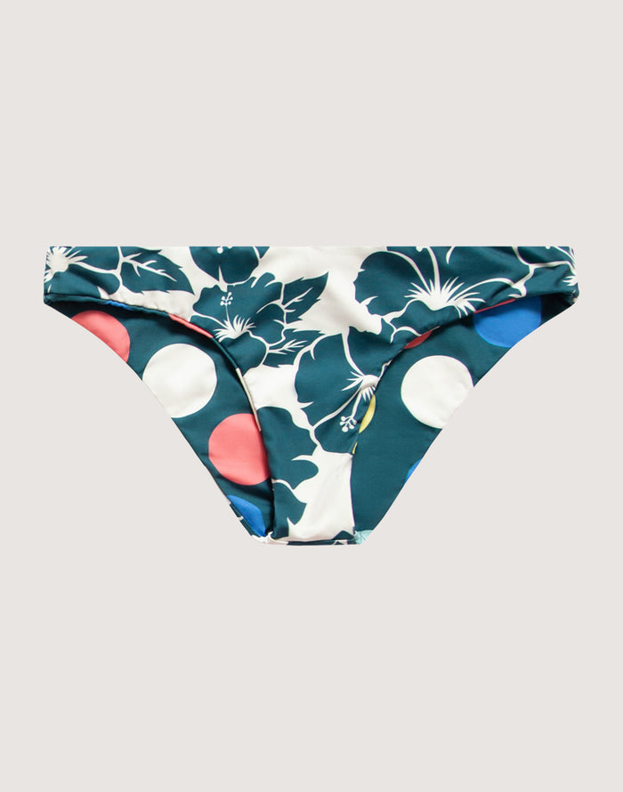 Sanitas Heritage Reversible Bottom: Hibiscus/Retro Dots - FINAL SALE