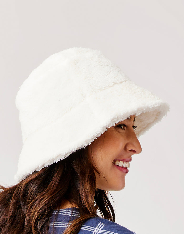 Sherpa Bucket Hat: Birch - FINAL SALE