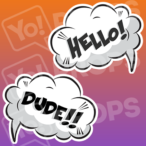 Speech Bubble Bundle of 9