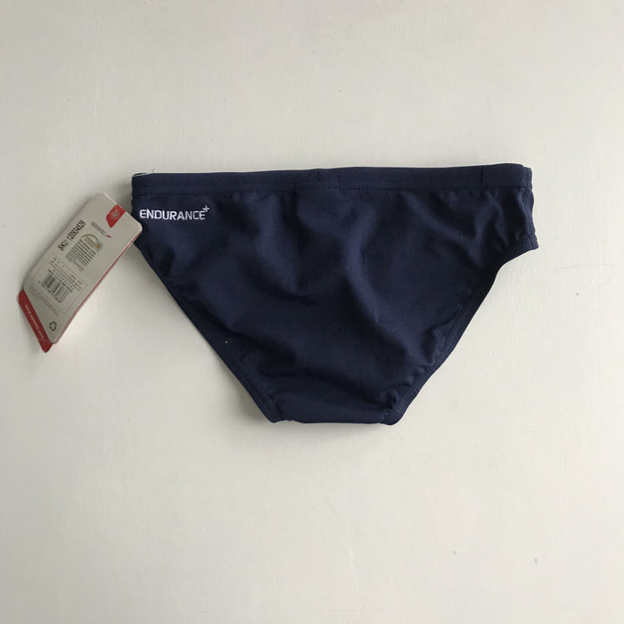 Speedo 10-11 years navy blue briefs swimmers