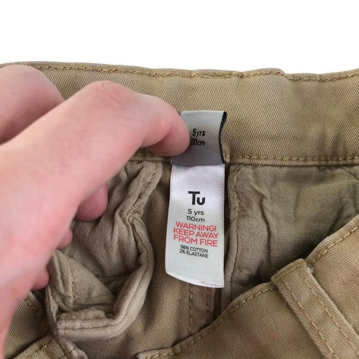 Tu 4-5 years beige chino trousers