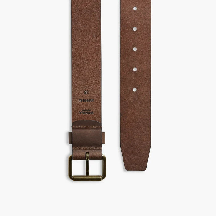 1 1/2" Rambler Leather Belt - Dark Brown