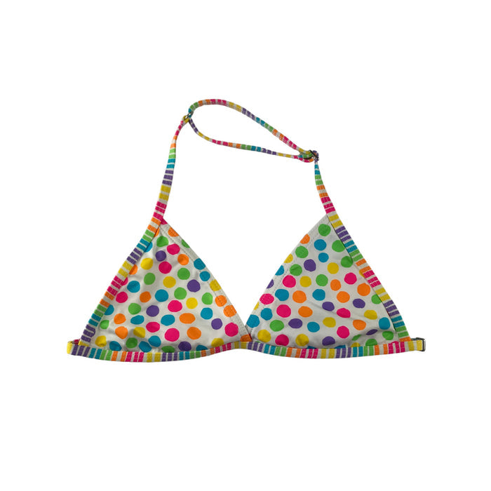 11-12 years multi-colour polka dot 2-piece bikini swimsuit