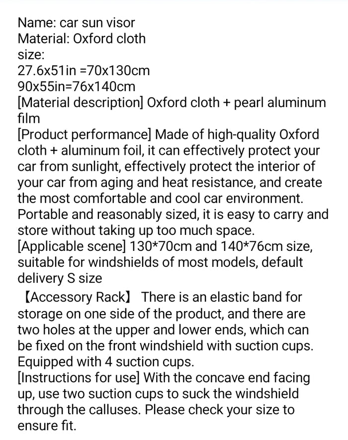 3 Witches Windscreen Shades