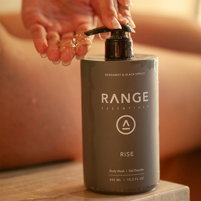 450 ML Body Wash - Rise: Bergamot & Black Spruce