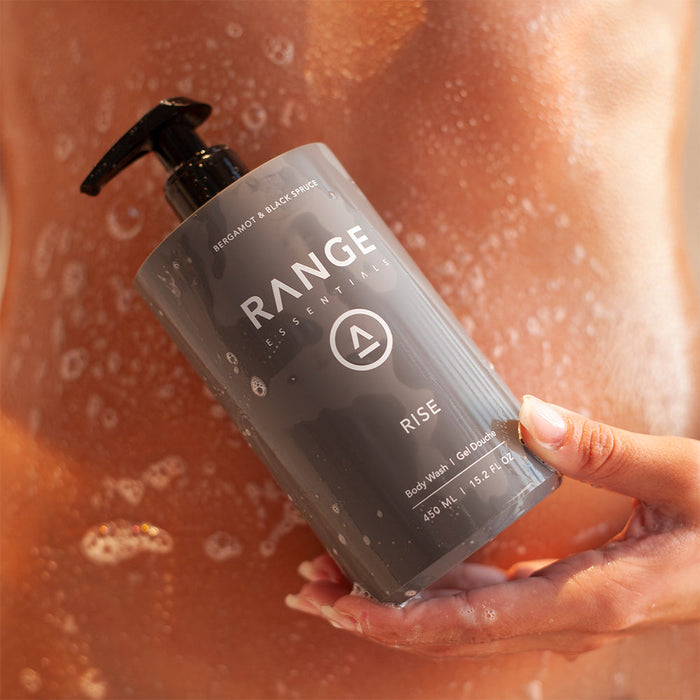 450 ML Body Wash - Rise: Bergamot & Black Spruce
