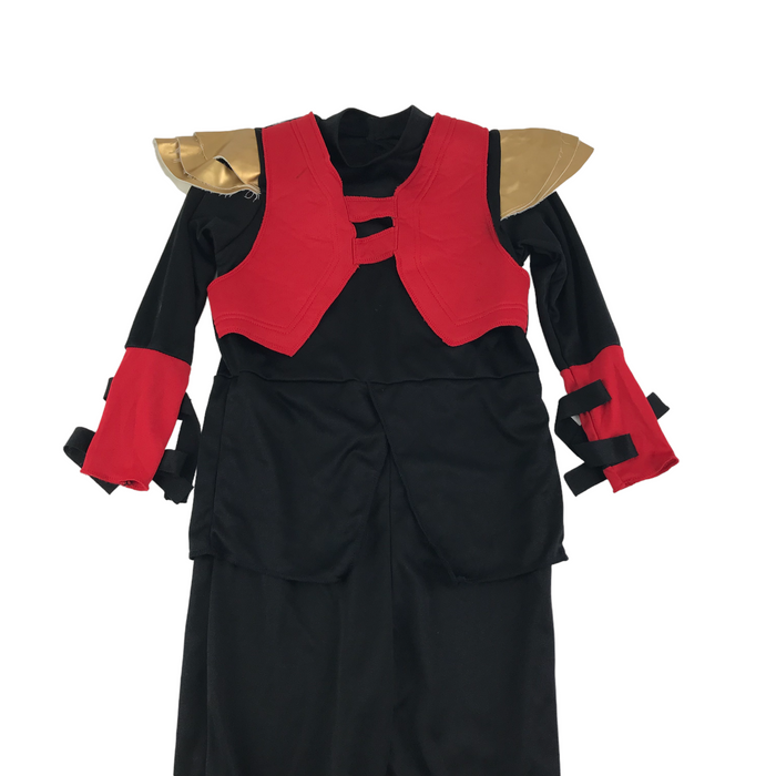 6-7 years red and black costume