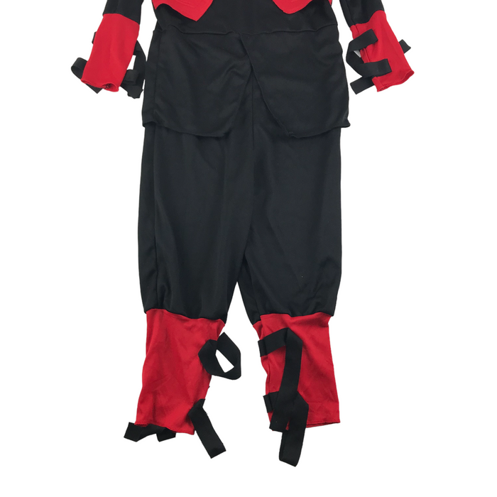 6-7 years red and black costume