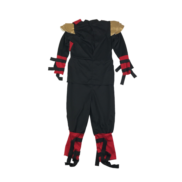 6-7 years red and black costume