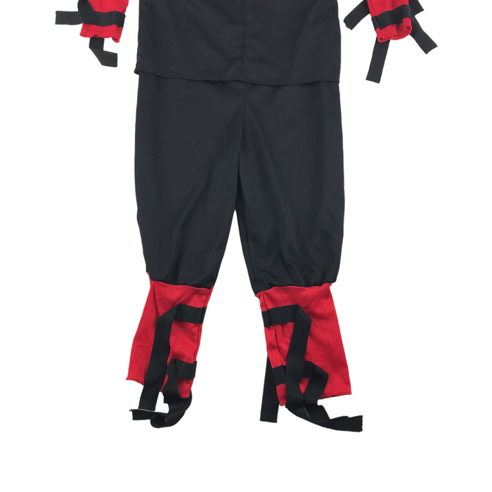 6-7 years red and black costume