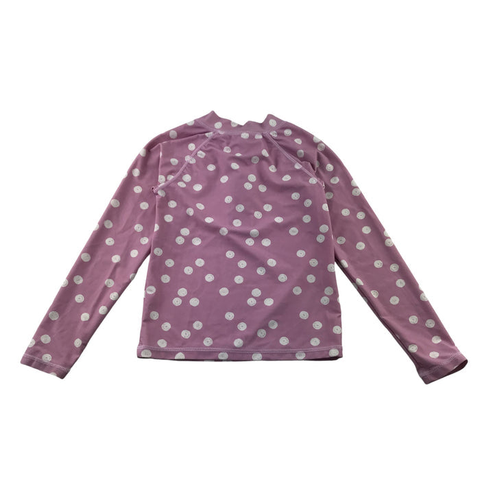 7-9 years pink polka dot swimwear