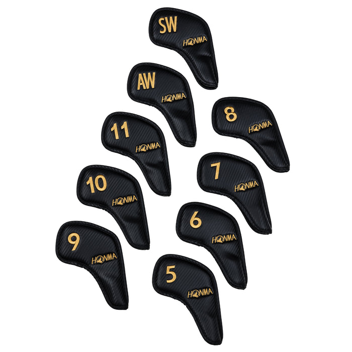 9-Piece Iron Covers - Black