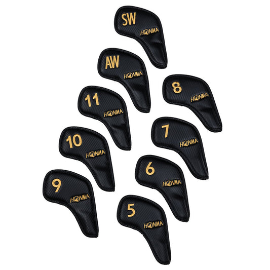 9-Piece Iron Covers - Black