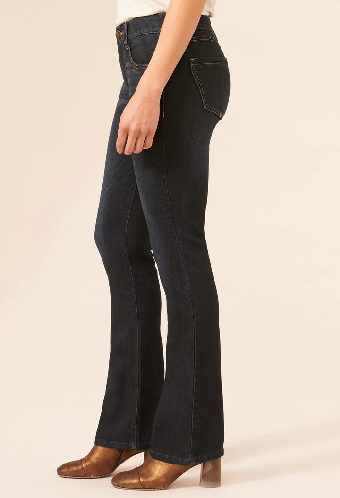 "Ab"solution® Itty Bitty Bootcut Indigo Jeans