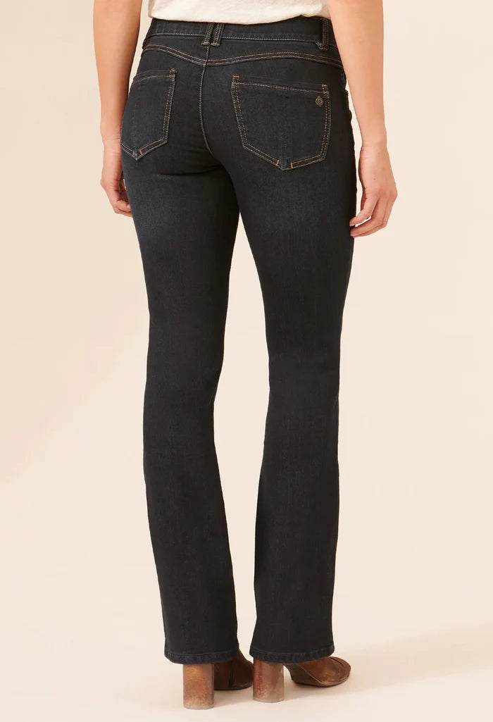 "Ab"solution® Itty Bitty Bootcut Indigo Jeans