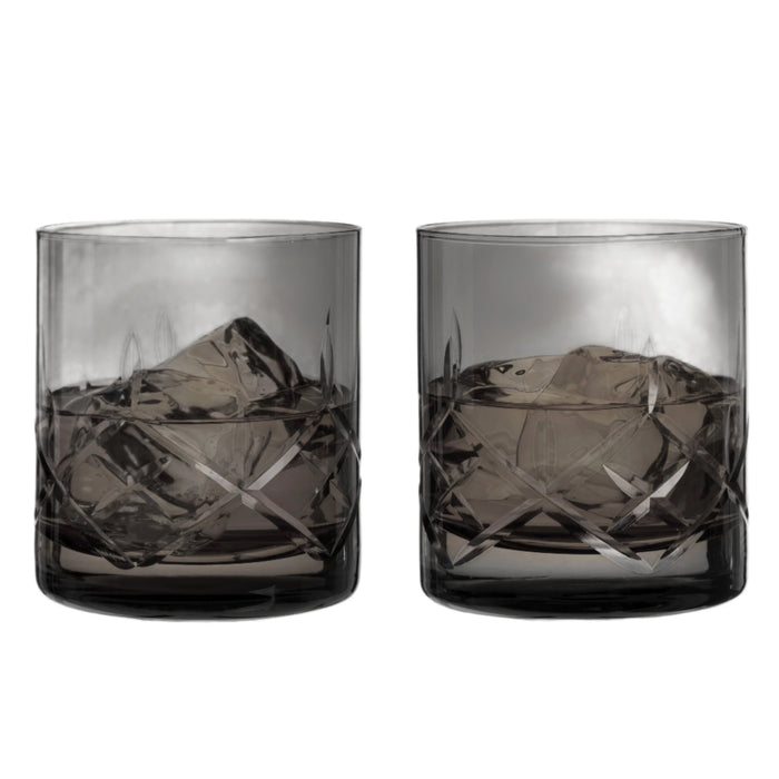 Admiral Crystal Smoke Rocks Glasses Default Title