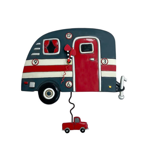 Allen Designs - Camper Van Swing Pendulum Car Truck Wall Clock P2150